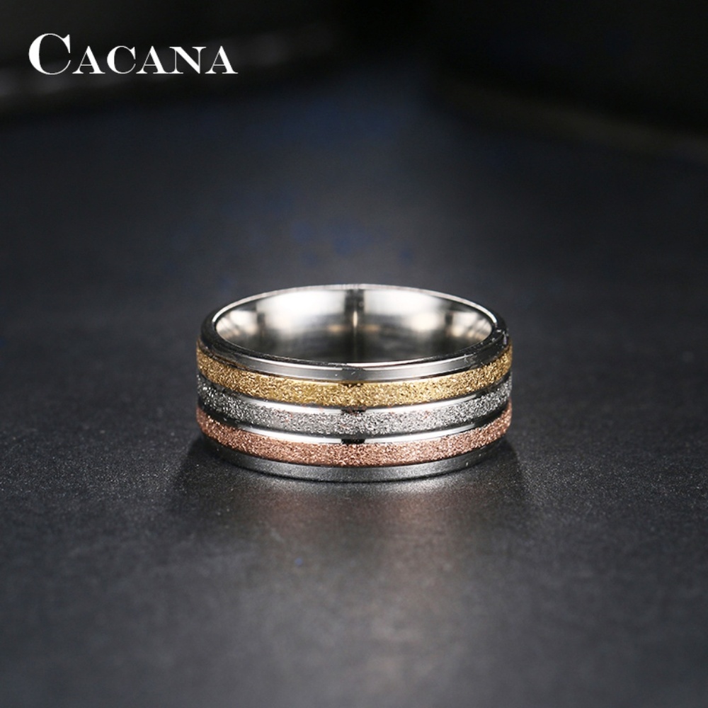NWT - Tri Color Stainless Steel Band